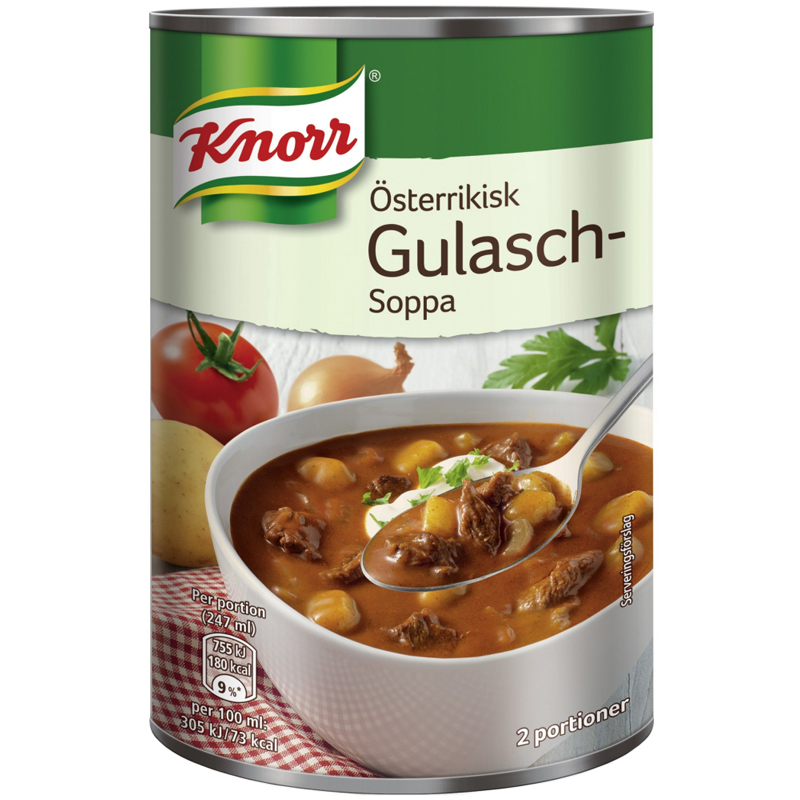 Gulaschsoppa Österrikisk 500g - 17% rabatt