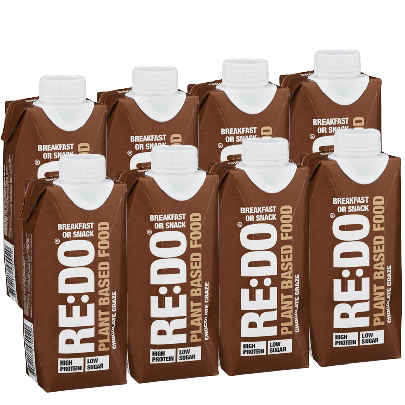 Växtbaserad Proteindryck Choklad 8-pack - 79% rabatt