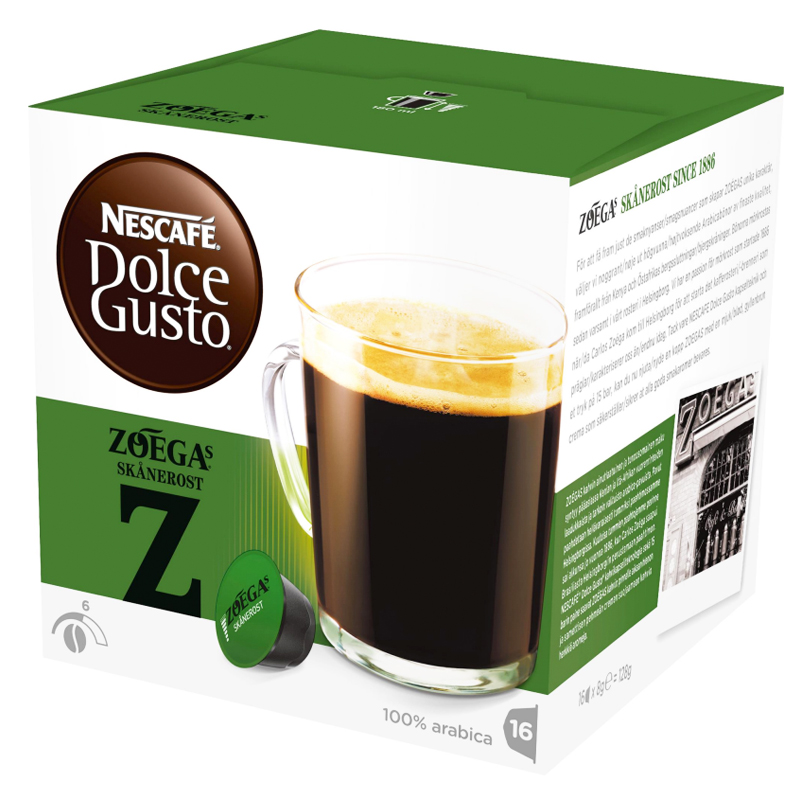 Kaffekapslar "Skånerost" 16 x 8g - 45% rabatt