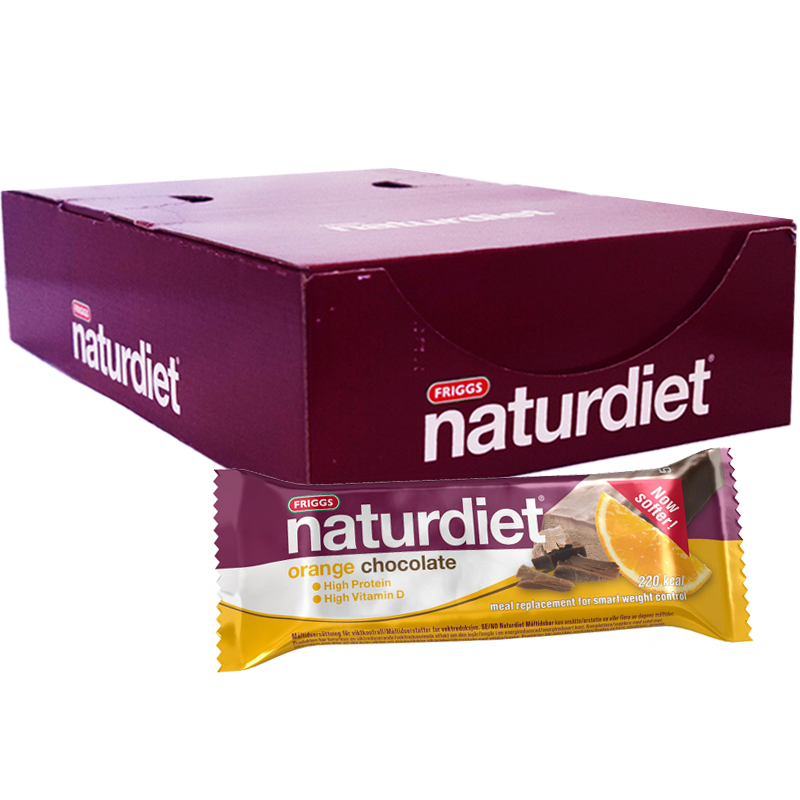 Hel Låda Mealbar "Choco Orange" 18 x 50g - 72% rabatt