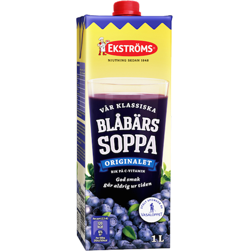 Blåbärssoppa 1l - 28% rabatt