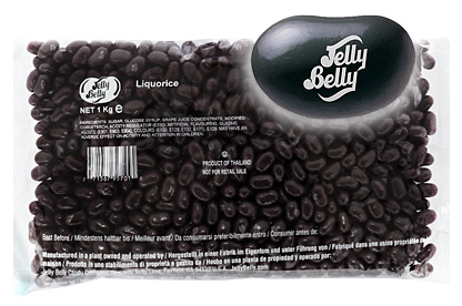 Jelly Belly Beans Lakrits 1kg