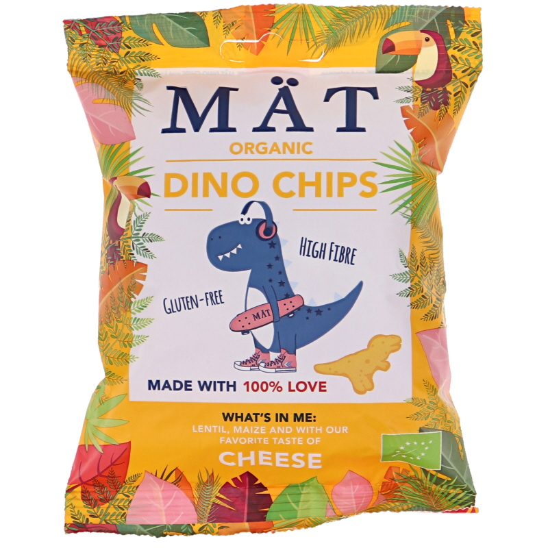 Dino Chips Cheddar Eko - 39% rabatt