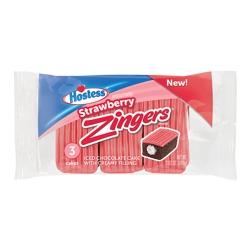 Hostess Zingers Strawberry 3-Pack
