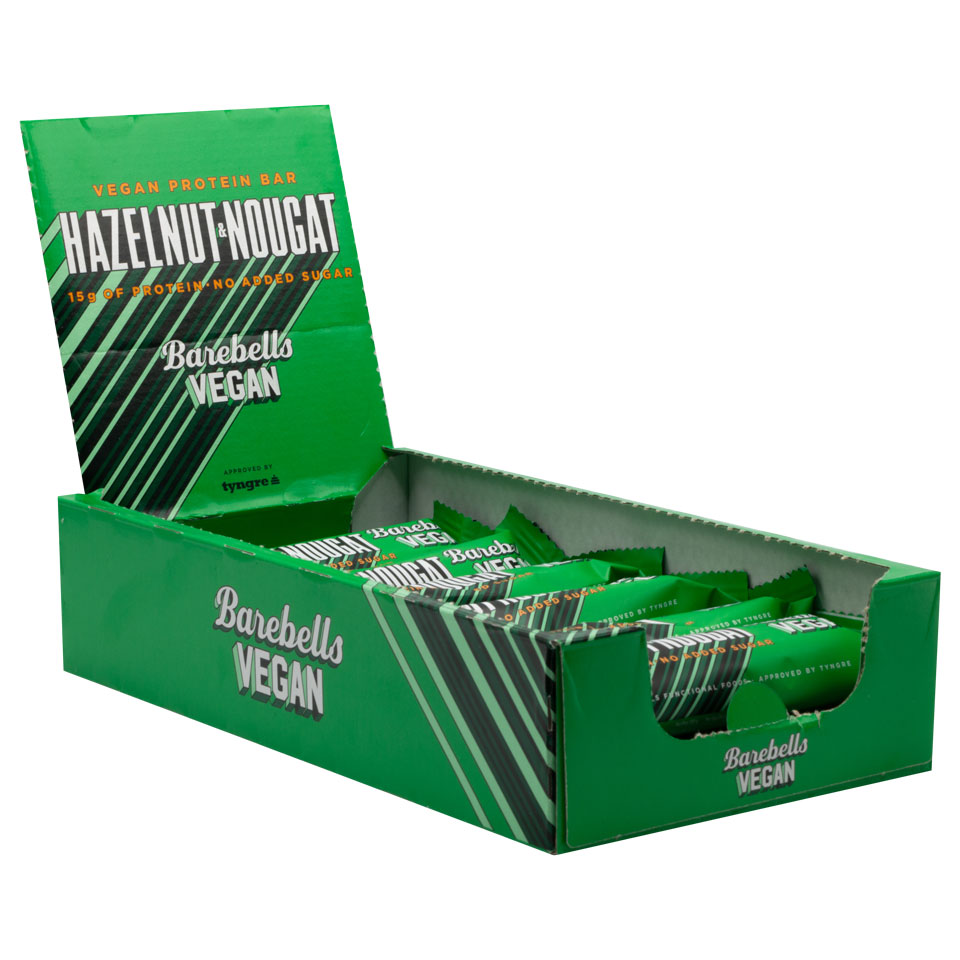 Barebells Vegan Bar Hazelnut & Nougat 55g x 12st