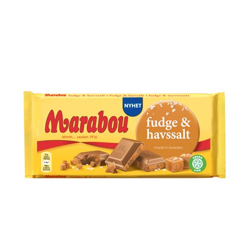 Marabou - FUDGE HAVSSALT 185 GR