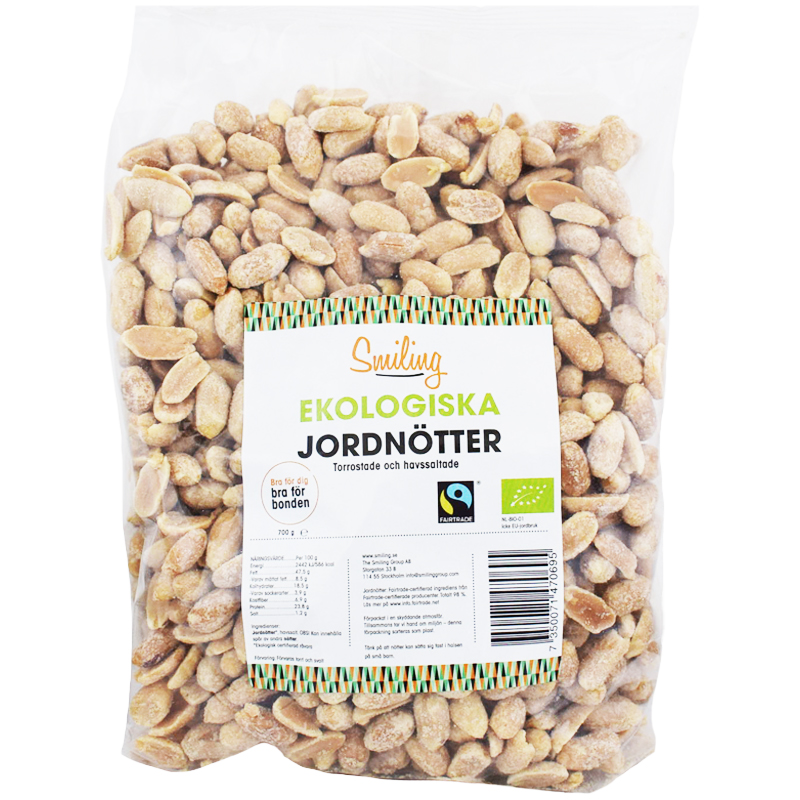 Jordnötter Havssalt 700g - 20% rabatt