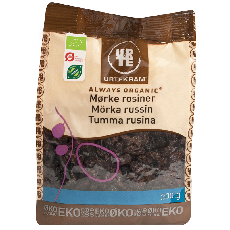Eko Mörka Russin 300g - 37% rabatt