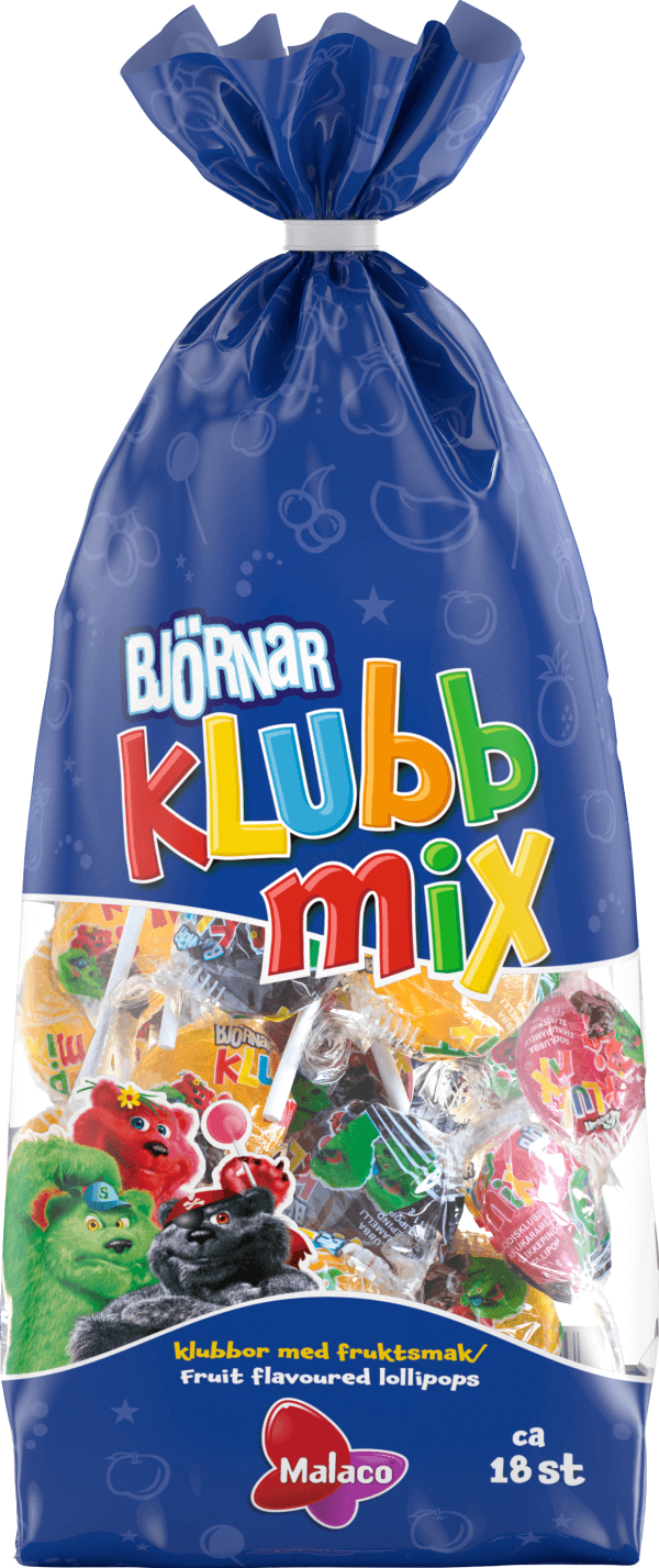 Björnar Klubbmix Påse 200g
