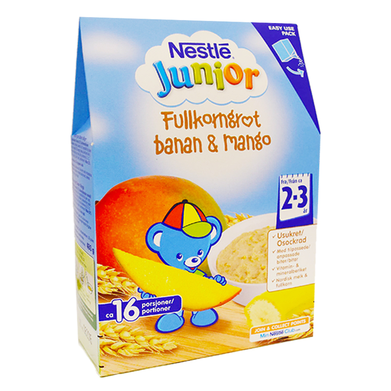 Fullkornsgröt Banan & Mango - 20% rabatt