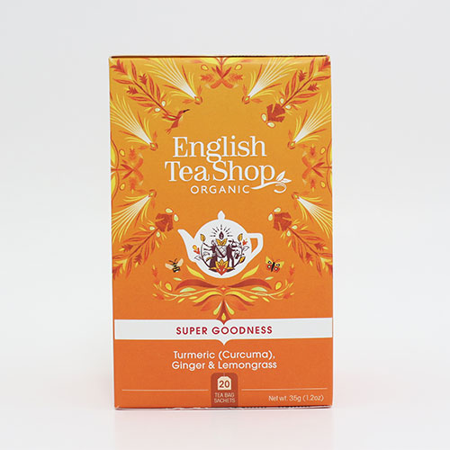 English Tea Shop Super Goodness Gurkmeja/Ingefära/Citongräs