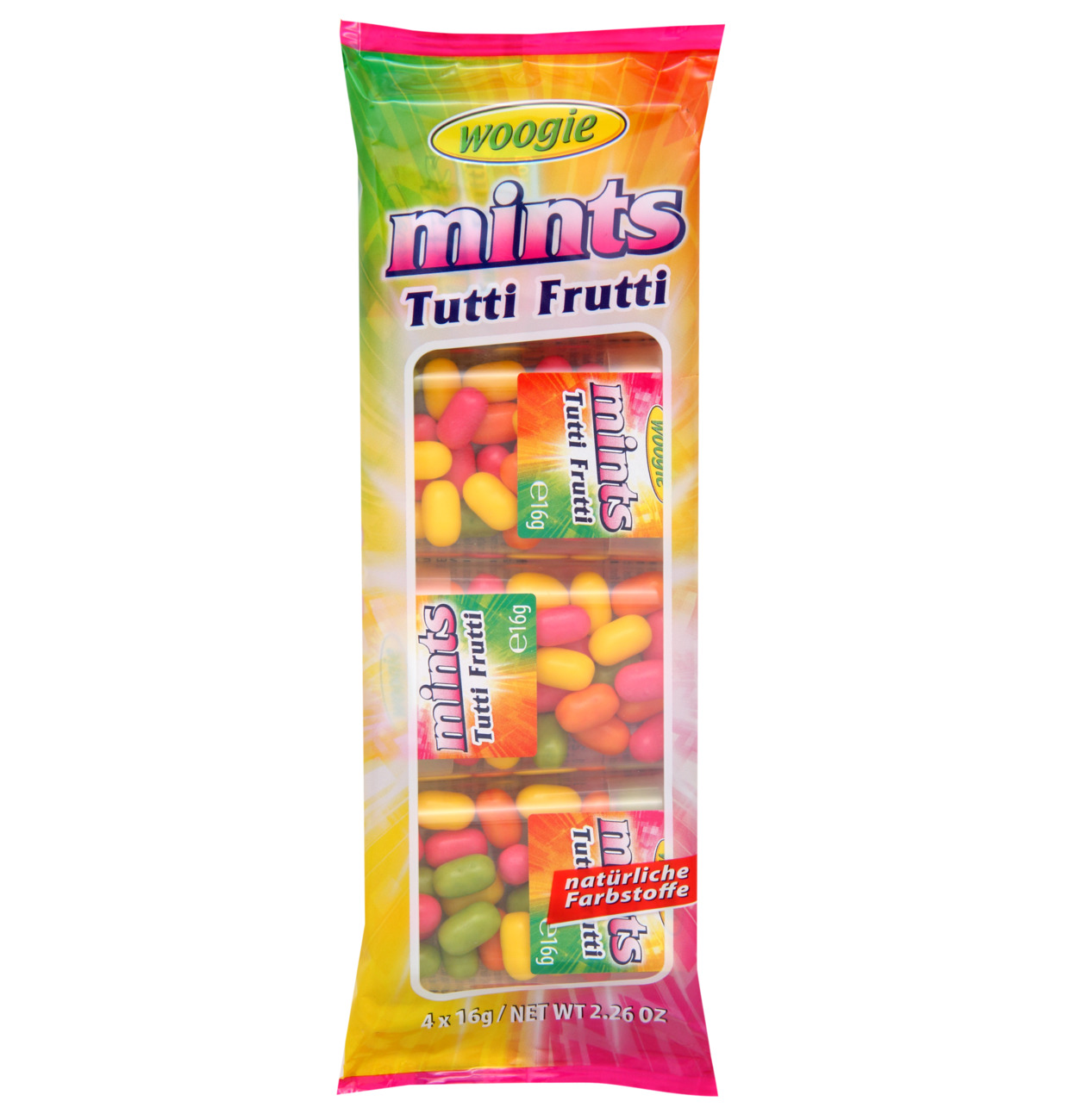 Woogie Mints Tutti Trutti 4x16g