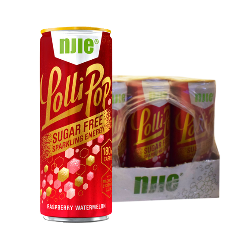 Hel Platta Energidryck "Lollipop" 12 x 330ml - 54% rabatt