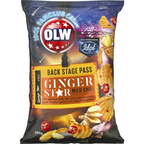 OLW Idol Ingefära & Mild Chili - LTD Edition 250g