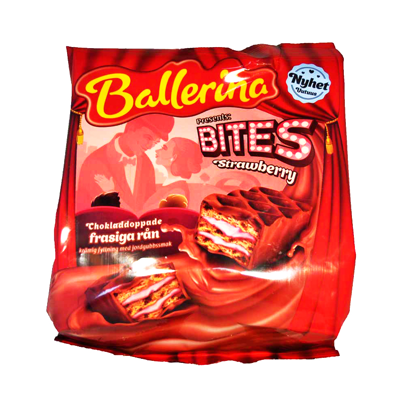 Ballerina Bites Strawberry - 81% rabatt