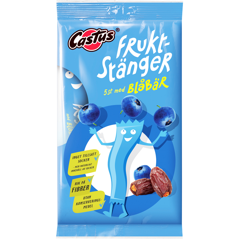 Fruktstång Blåbär 5-pack - 37% rabatt
