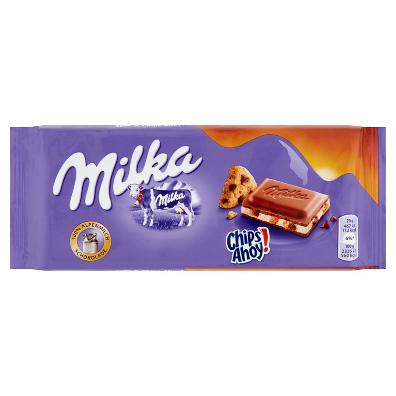 Mjölkchoklad "Chip Ahoy" 100g - 47% rabatt