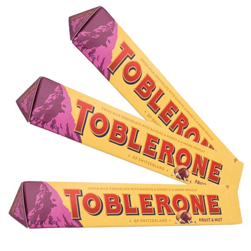 Toblerone Fruit Nut 100g x 3 st