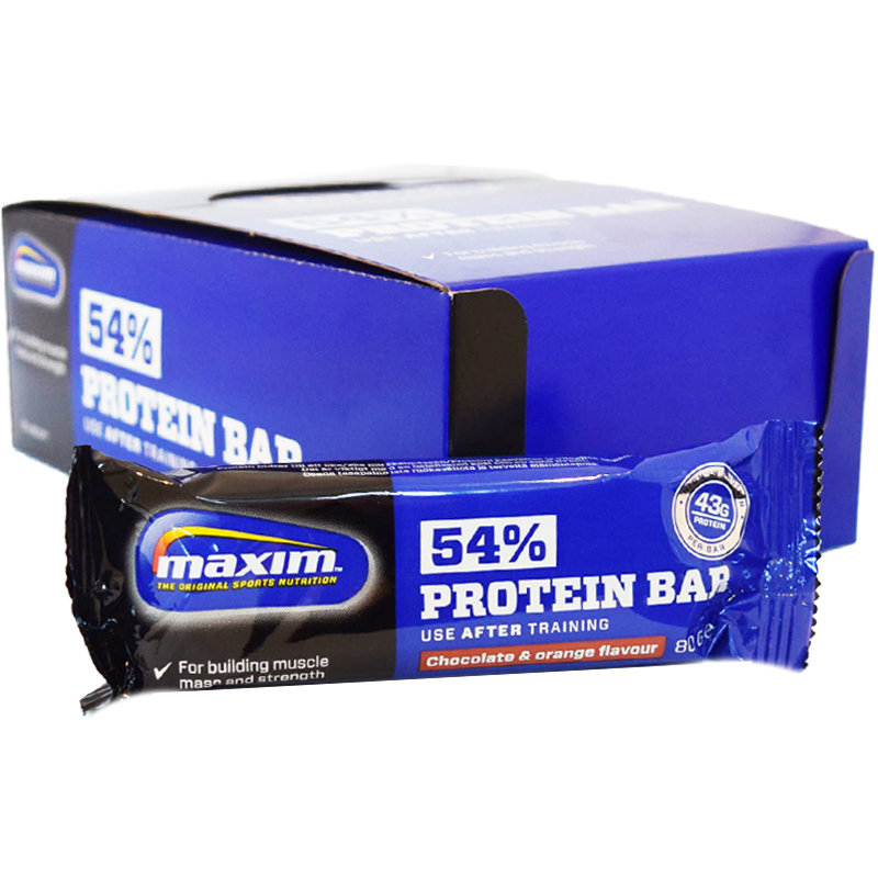 Hel Låda Proteinbars "Chocolate & Orange" 20 x 80g - 71% rabatt