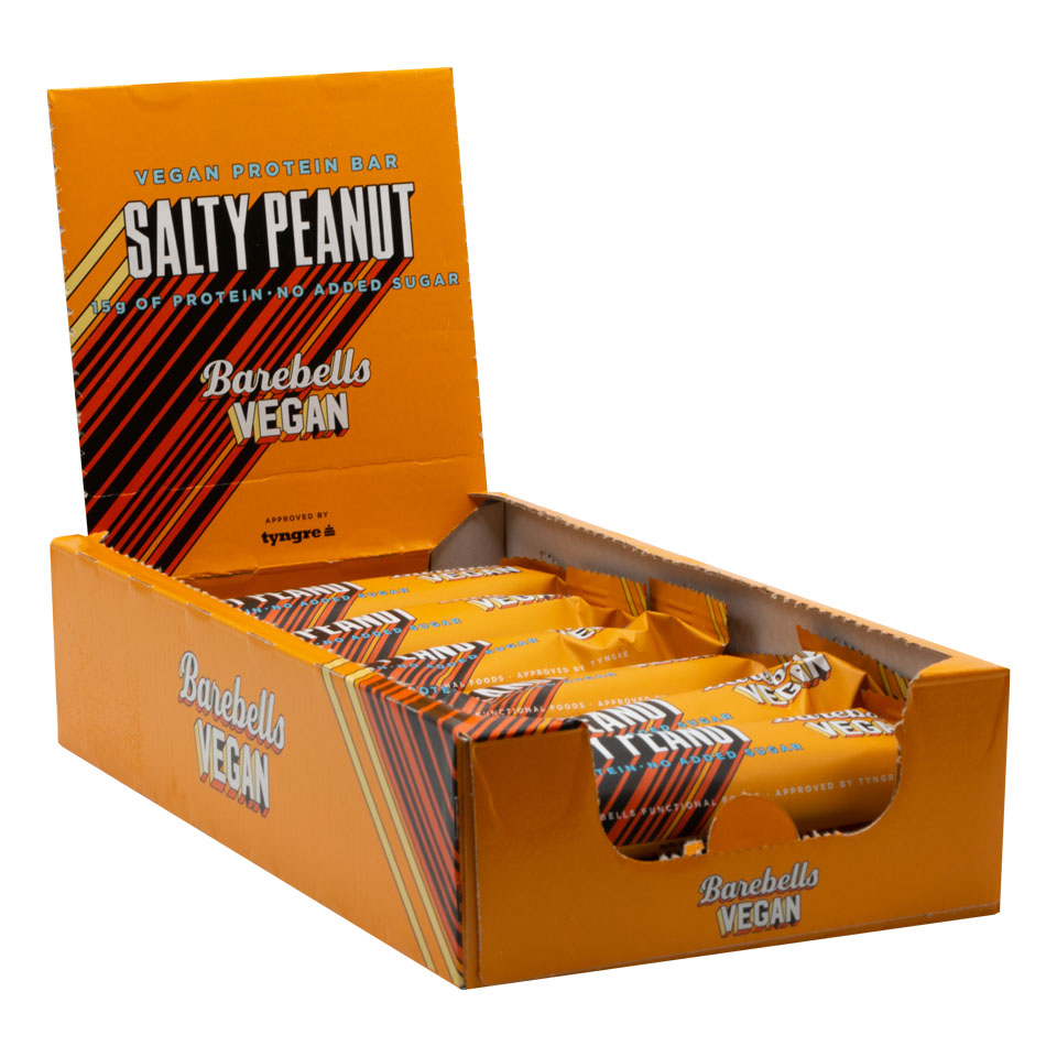 Barebells Vegan Bar Salty Peanut 55g x 12st