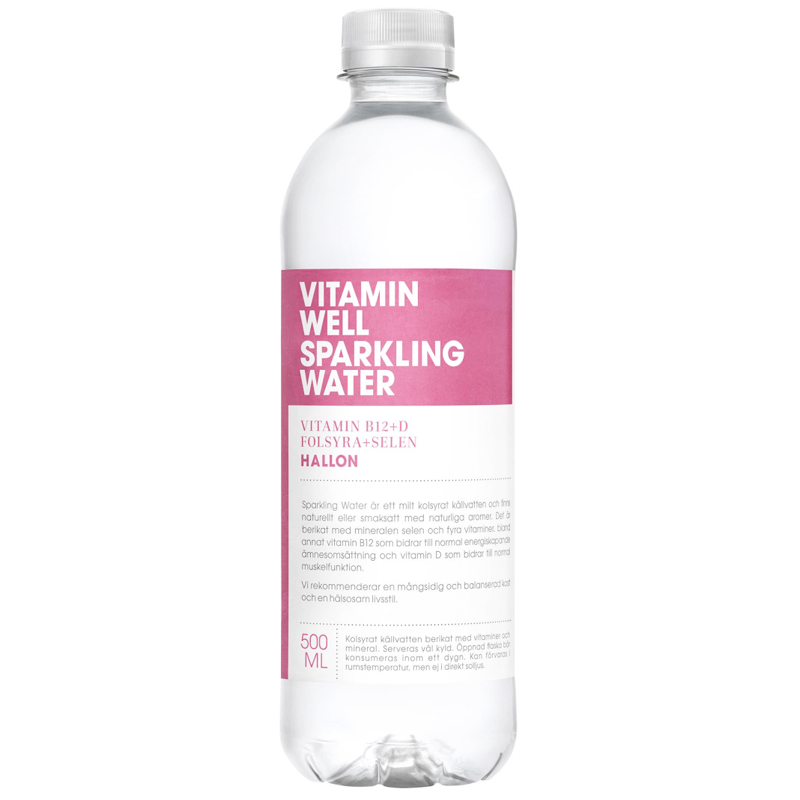 Dryck "Sparkling Water Hallon" 500ml - 74% rabatt