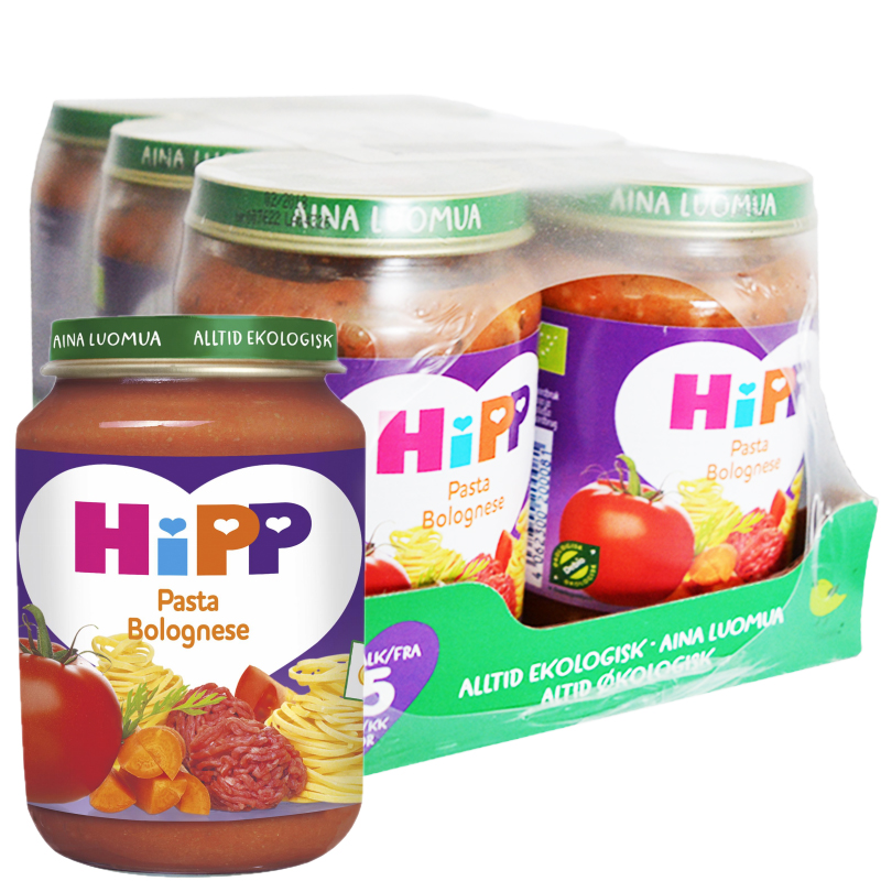 Hel Låda Barnmat Pasta Bolognese 6 x 250g - 57% rabatt
