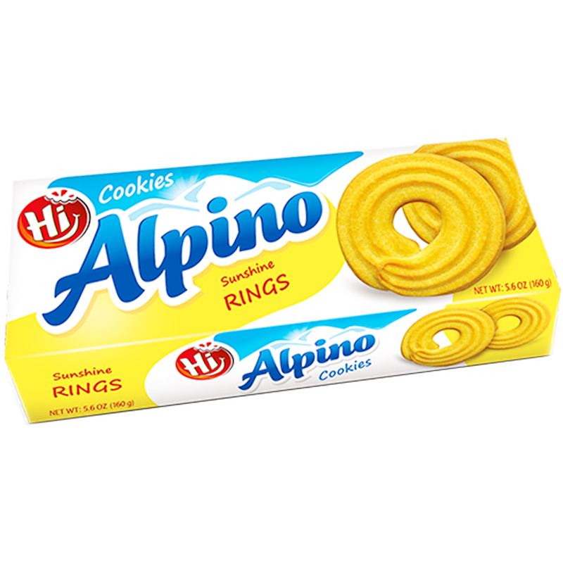 Kakor "Sunshine Rings" 160g - 29% rabatt