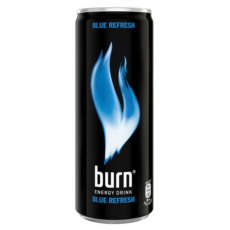 Energidryck "Burn Blue" - 33% rabatt