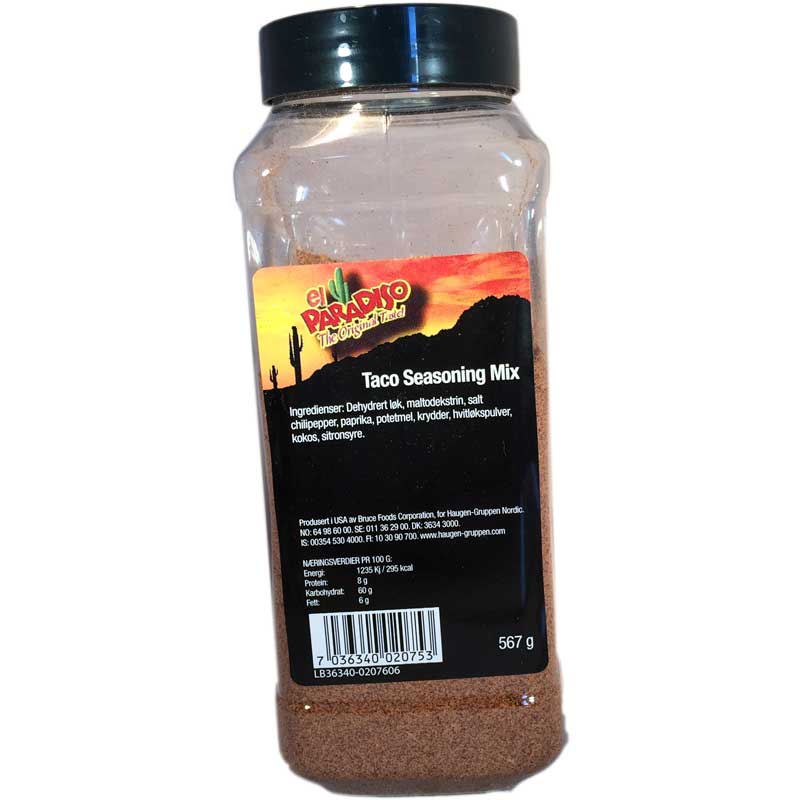 Taco Kryddmix Burk - 40% rabatt