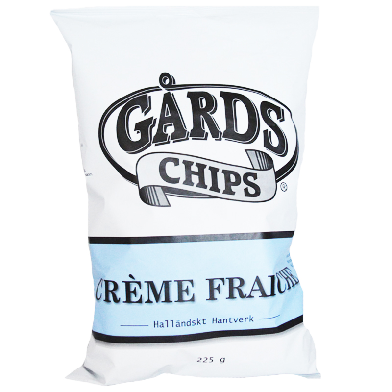 Chips "Creme Fraiche" 225g - 50% rabatt
