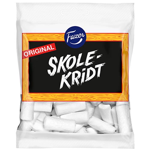 Skolekridt påse 70g
