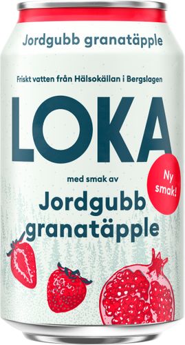 Loka Jordgubb Granatäpple 33cl