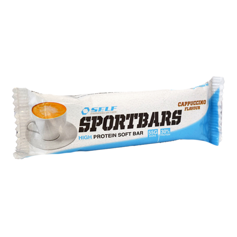 Sportbar Cappucino 55g - 25% rabatt