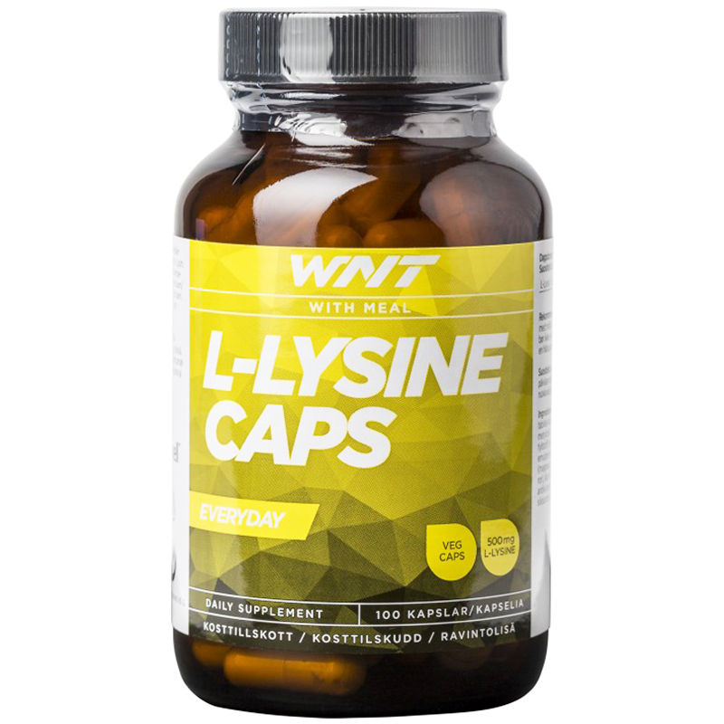 Kosttillskott "L-Lysine Caps" 100-pack - 55% rabatt