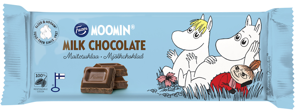 Moomin Mjölkchoklad 68g