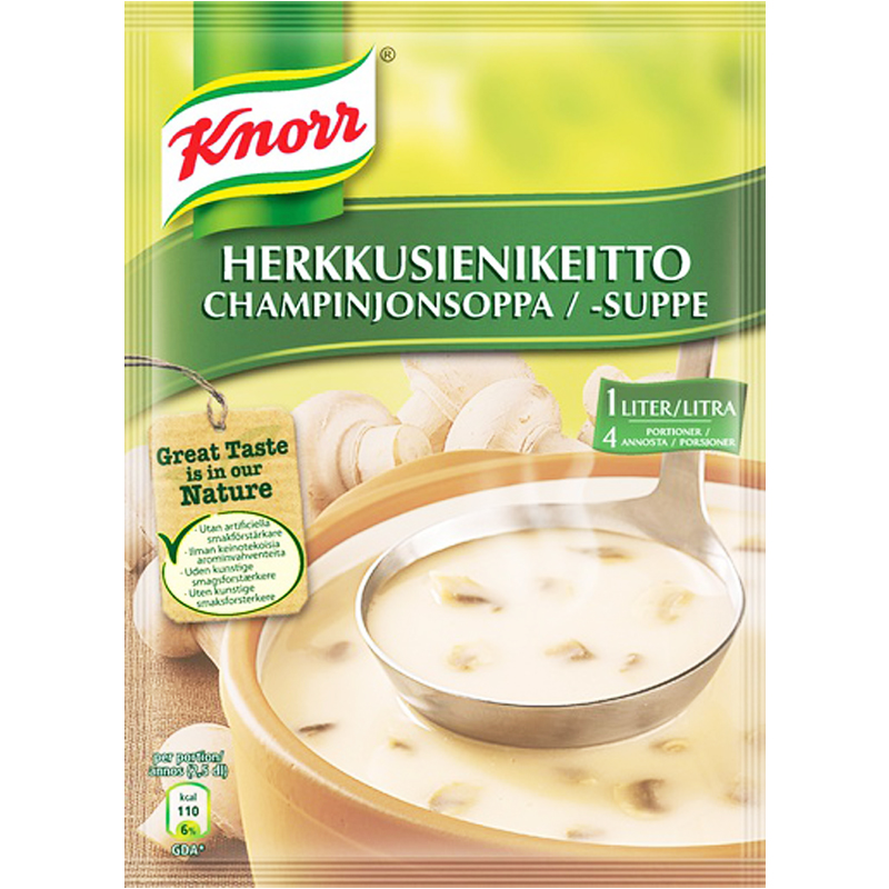Champinjonsoppa 73g - 41% rabatt