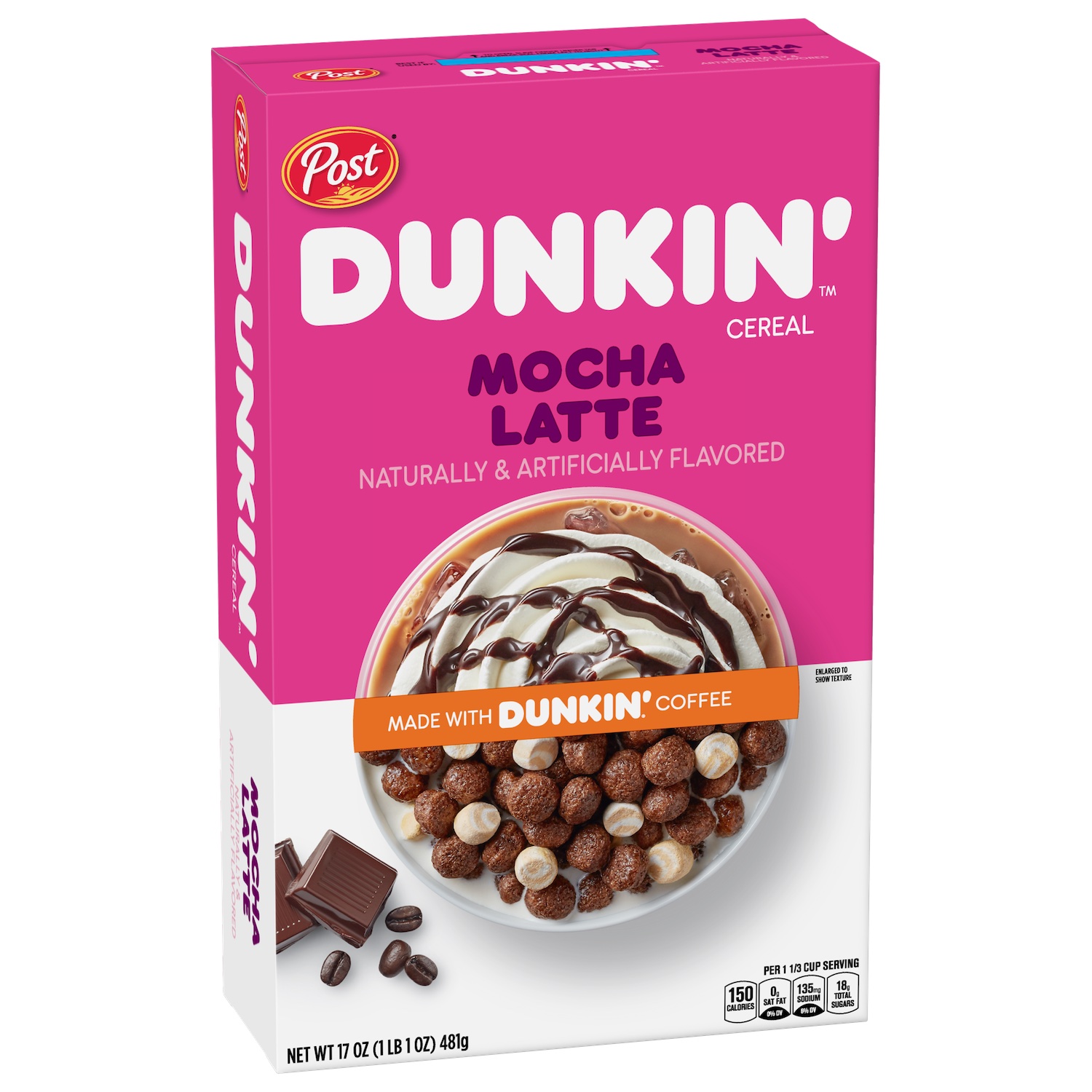 Dunkin Cereal Mocha Latte 311g