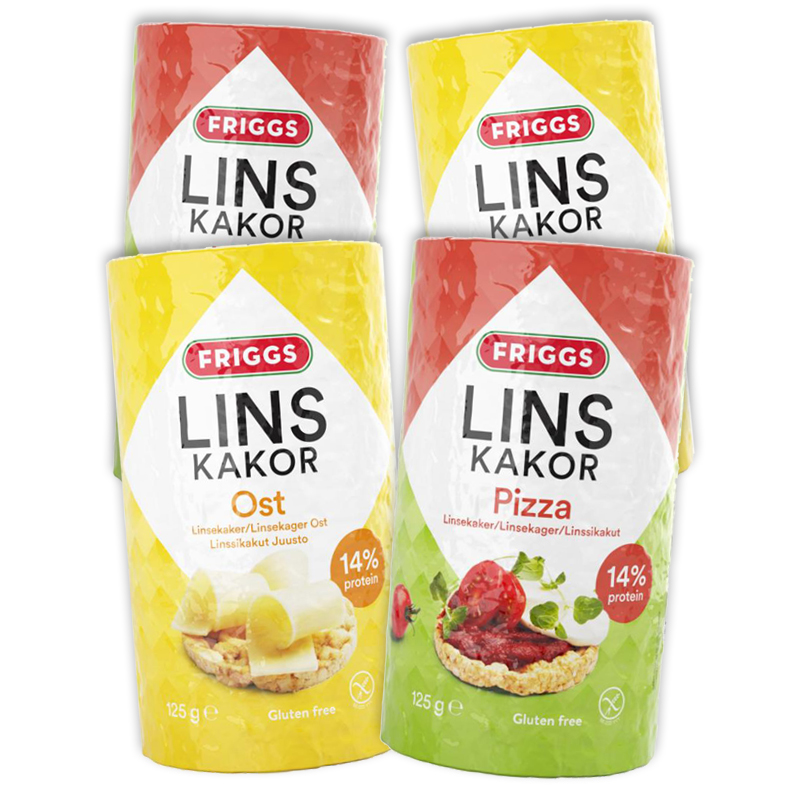 Linskakor 4-pack - 64% rabatt