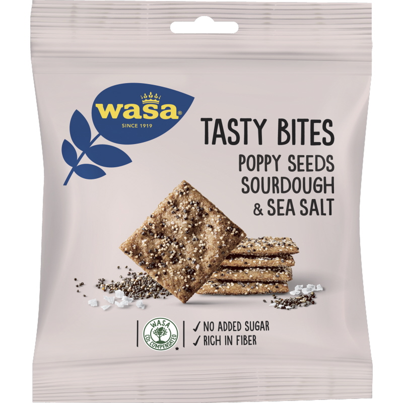 Knäckesnacks Surdeg & Vallmofrö - 25% rabatt