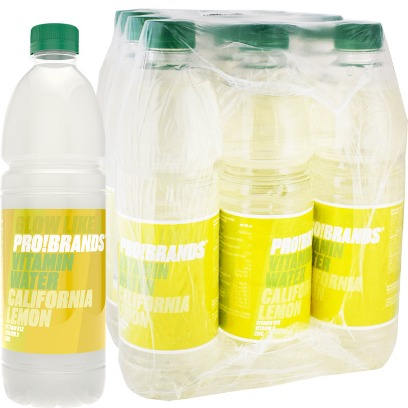 Vitaminvatten California Lemon 12-pack - 49% rabatt