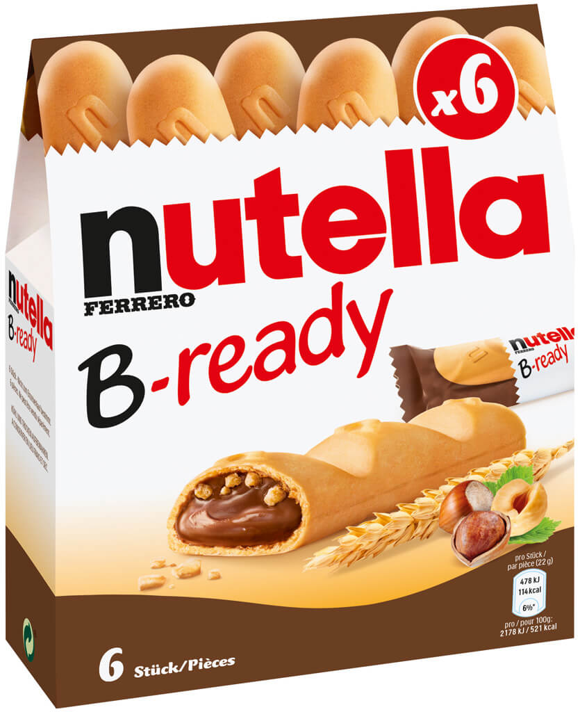 Nutella B-Ready 6-pack