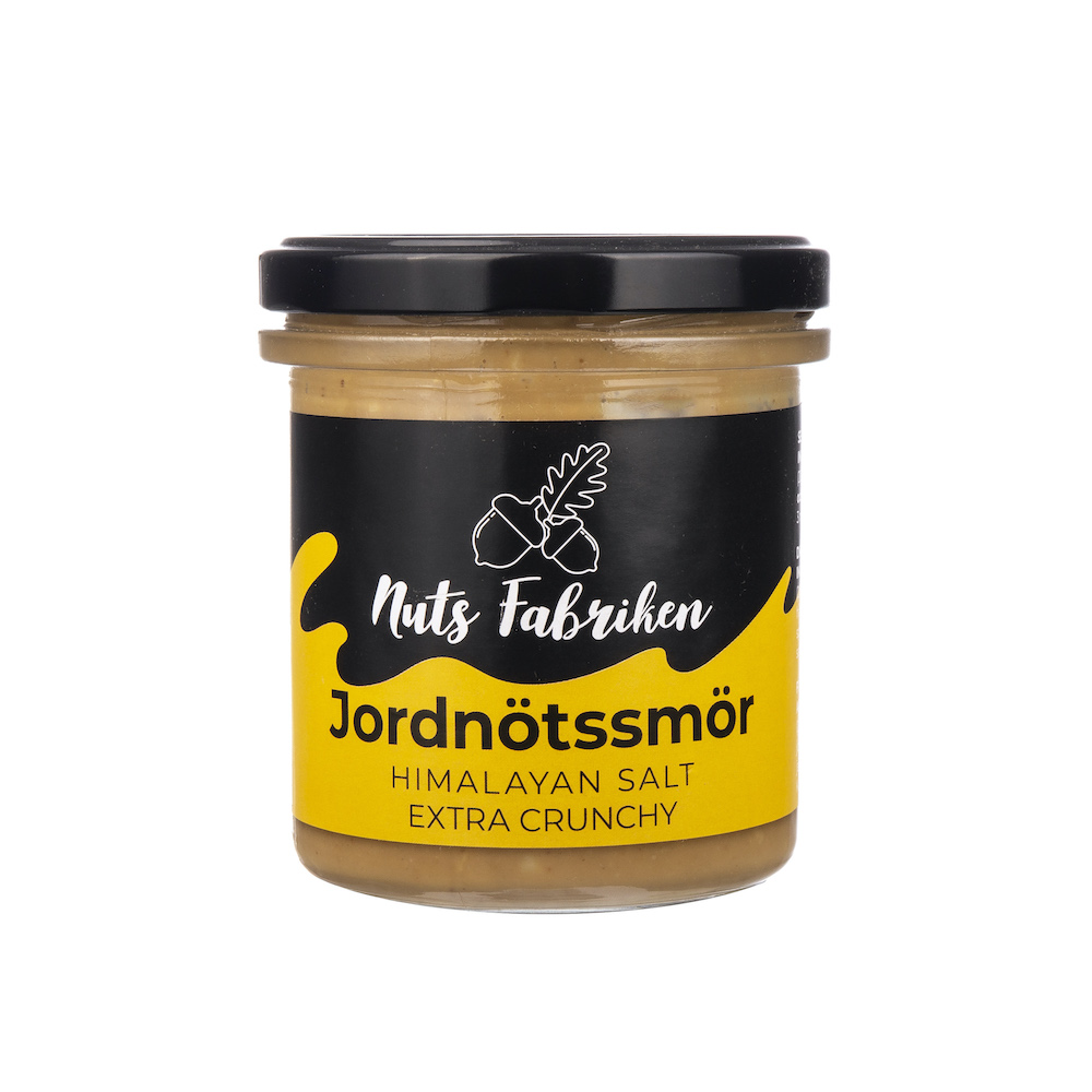 Nuts Fabriken Jordnötssmör Himalayan Salt Crunchy 300g