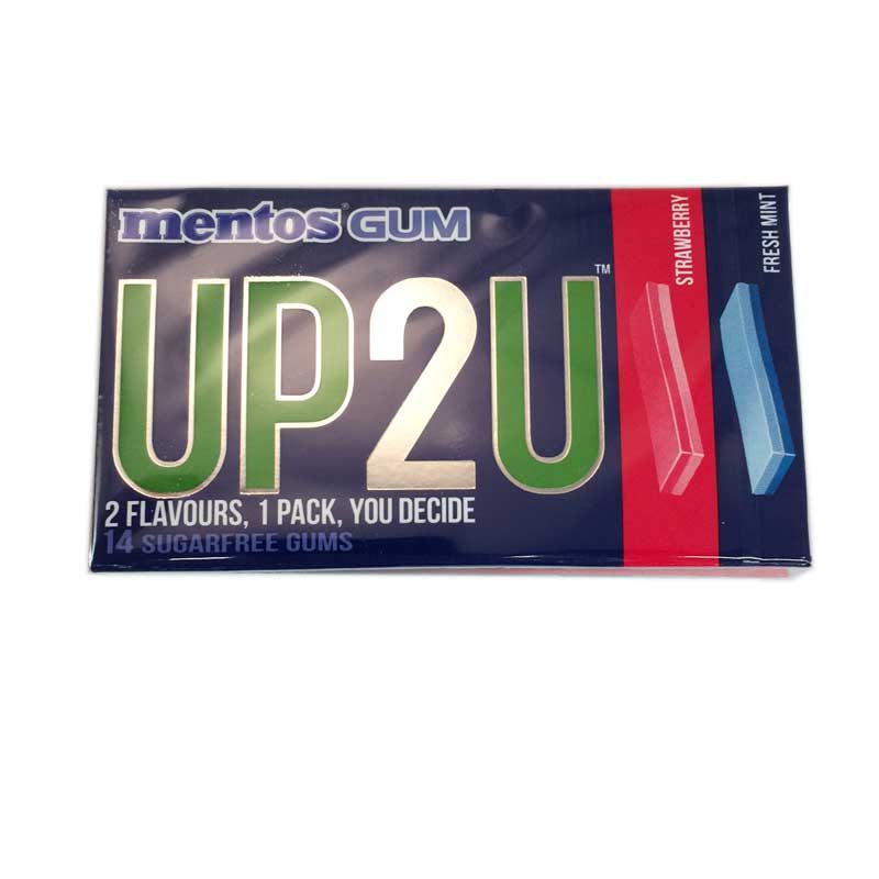 Tuggummi Mentos UP2YOU Blue - 44% rabatt
