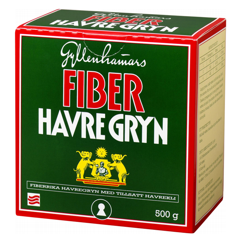 Fiberhavregryn 500g - 33% rabatt