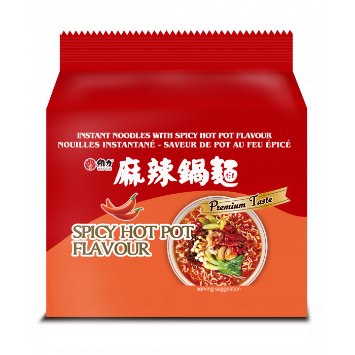 Wei Lih Instant Noodles Spicy Hot Pot Flavour 85g