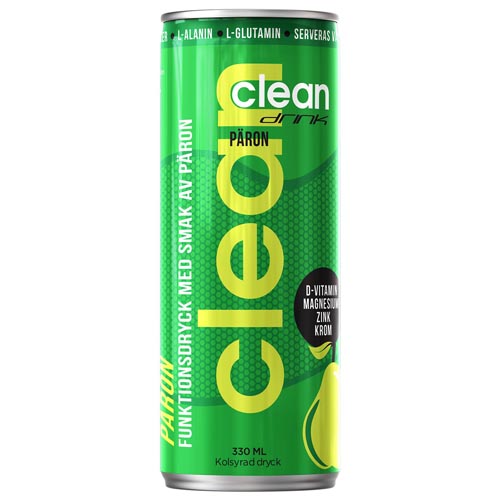 Clean Drink Päron 33cl