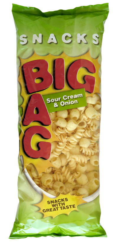 OK Snacks Big Bag Sour Cream & Onion 330g