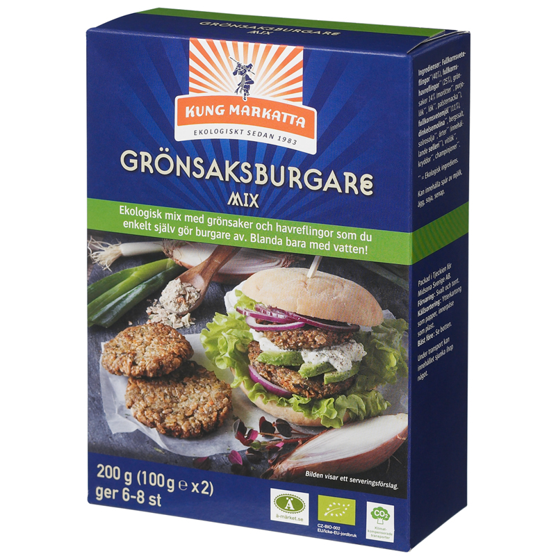 Eko Grönsaksburgare Mix - 37% rabatt