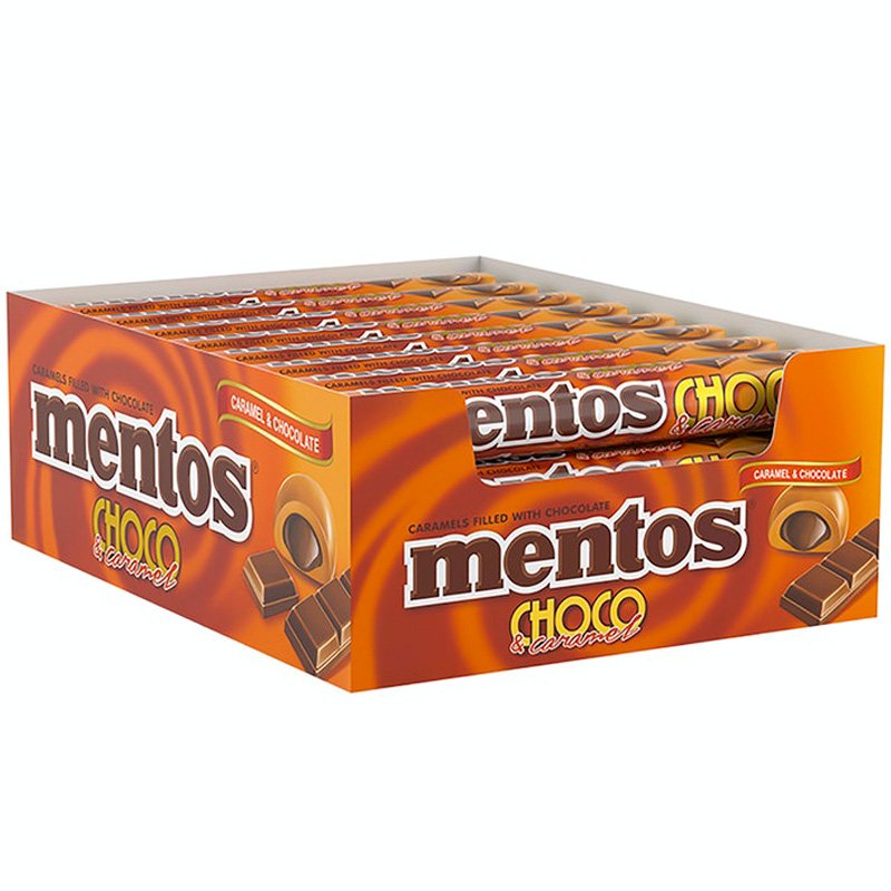 Mentos Choco & Karamell 24-pack - 23% rabatt
