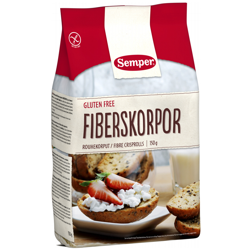 Fiberskorpor 150g - 40% rabatt
